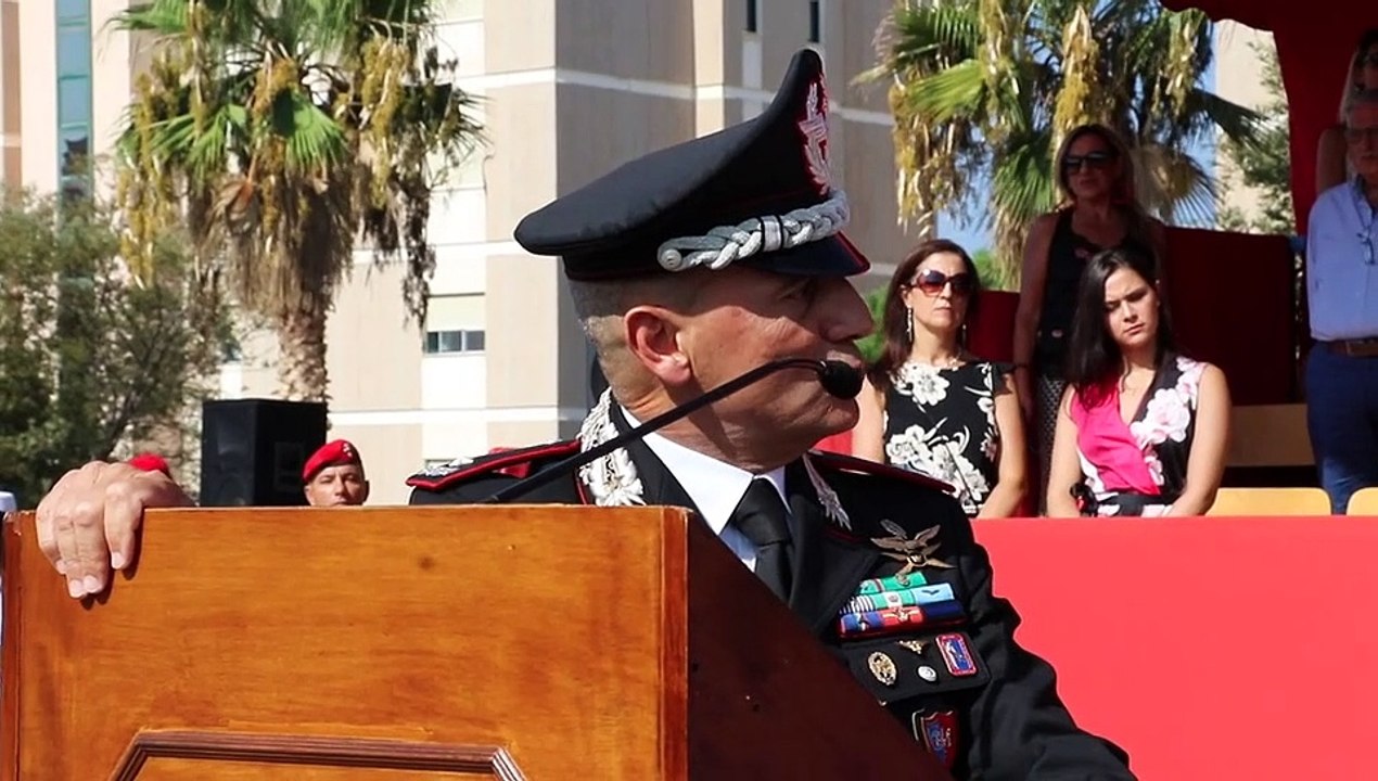 Reggio Calabria: passaggio di consegne alla Scuola Allievi Carabinieri, il discorso del Generale di Brigata Michele Sirimarco