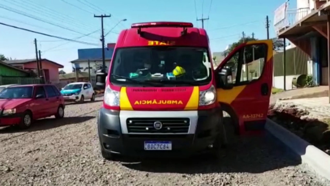 Homem fere a perna com serra circular no Bairro Cascavel Velho