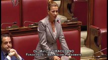 Alluvione di Giampilieri, l'intervento alla Camera della deputata di Messina Matilde Siracusano