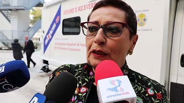Reggio Calabria: lâ€™Adspem Fidas onlus inaugura la nuova autoemoteca, le parole della prof.ssa Rosita Orlandi