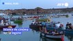 Italie: séance de cinéma en bateau sur la lagune de Venise