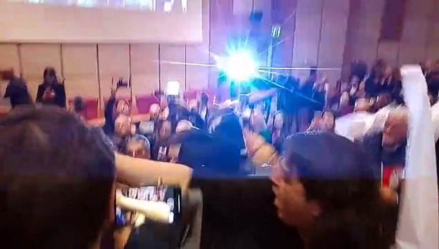 Matteo Salvini a Reggio Calabria: applausi e cori all'arrivo del leader della Lega allâ€™Auditorium Calipari