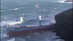 L'elicottero Nemo della Guardia Costiera in soccorso alla Nave Cdry Blue