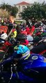 Reggio Calabria: 300 motociclisti in cittÃ  per l'Hospice, le immagini