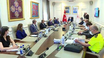 Bakan Soylu, 81 ilin valisi, emniyet müdürü ve jandarma komutanlarıyla bir araya geldi - ANKARA