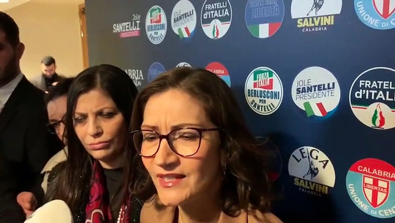 Elezioni Regionali Calabria, Mariastella Gelmini a Reggio: "date fiducia a Jole Santelli, Ã¨ donna capace e competente"