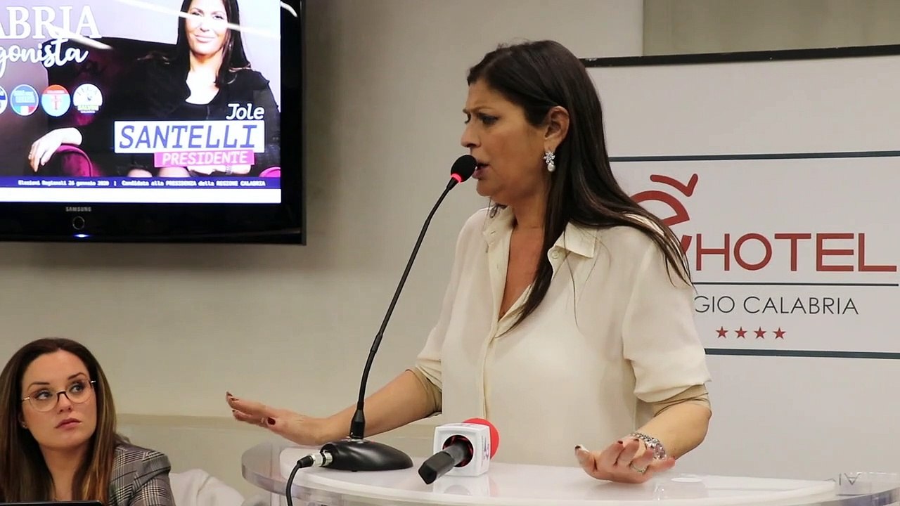 Regionali, Santelli a Reggio Calabria parla di sanitÃ : "con lavoro ed impegno costruiremo l'eccellenza"