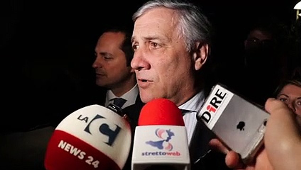 Regionali, Tajani a Reggio Calabria: "Santelli Ã¨ la persona giusta per guidare la regione"