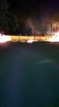 Reggio Calabria: notte tossica a Ciccarello, le immagini dell'enorme incendio