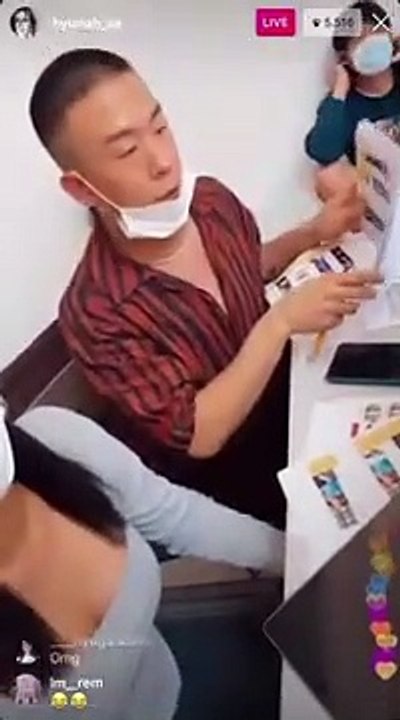 Hyun Ah (현아) & Dawn (던) Instagram live hyunah_aa [200729]