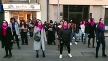 Messina: flashmob contro la violenza sulle donne, le immagini