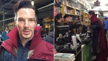 'Doctor Strange' sorprendió a sus fanáticos al asistir a una tienda de cómics
