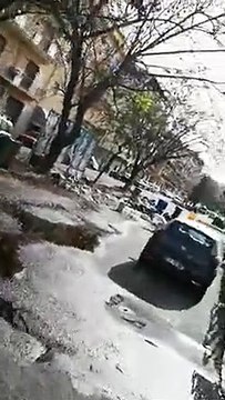 Emergenza rifiuti a Reggio Calabria: le immagini dei rifiuti incendiati nel quartiere di Gebbione