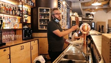 La birra ai tempi del Coronavirus: il birraio degli Sbronzi Demetrio Crea confeziona la spina in lattina