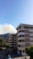 Messina: mezzi in azione per spegnere l'incendio a Camaro San Paolo