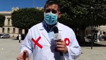 Reggio Calabria: protesta dei medici contro il precariato, le parole del dott. Battaglia