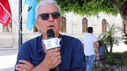 Download Video: Reggio Calabria, protesta dei lavoratori Avr. Cilione (Cgil): 