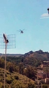 Messina: Vigili del Fuoco ancora all'opera per domare l'incendio a Camaro