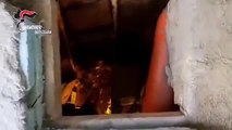 Reggio Calabria: scoperto bunker sotterraneo per la coltivazione di marijuana, 2 arresti