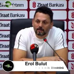 Erol Bulut: "Pozisyonları değerlendirebilseydik gidişat değişebilirdi"