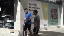Los jugadores de la UD Almería se someten a las pruebas de COVID-19