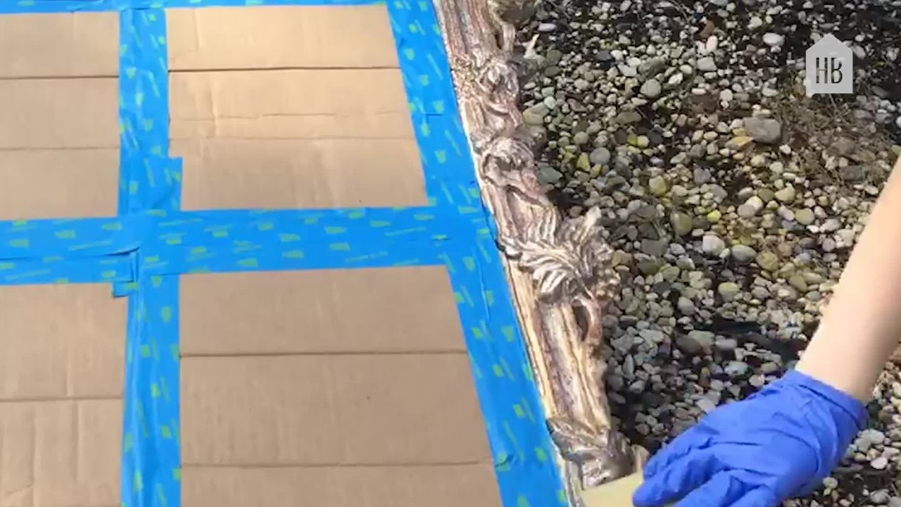 How to Revive an Old Mirror With Spray Paint