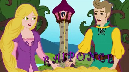 Raiponce | 1 Conte + 3 comptines et chansons  | dessins animés en français