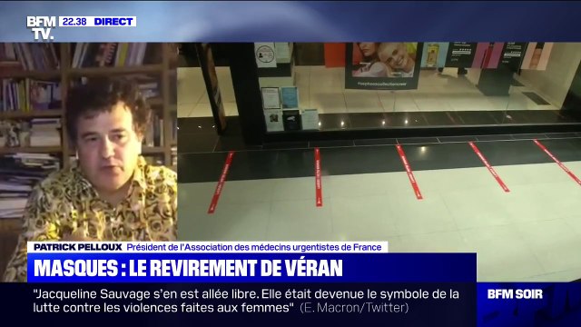 Coronavirus: Patrick Pelloux demande de rendre le masque obligatoire partout