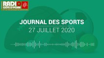 Journal des Sports du 27 juillet 2020 [Radio Côte d'Ivoire]