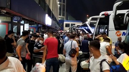 15 Temmuz Demokrasi Otogarı’nda bayram yoğunluğu