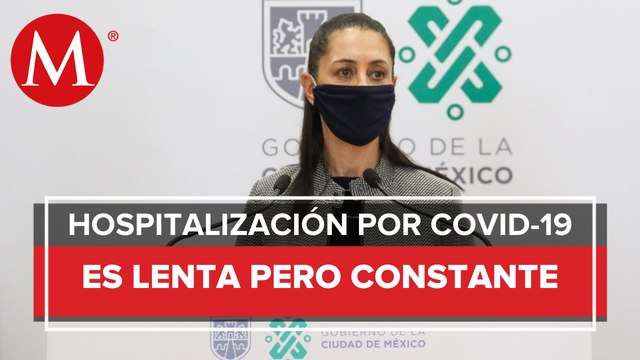 Hospitalización en CdMx por coronavirus crece constantemente: Sheinbaum