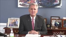 Rep. Kevin McCarthy holds press conference on surge testing in Kern County