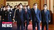 President Moon Jae-in's new national security team begins official work, 26 days after being appointed