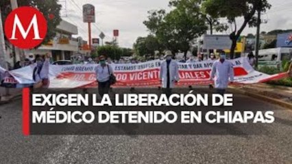 Tras muerte de paciente con covid-19, detienen a médico en Chiapas