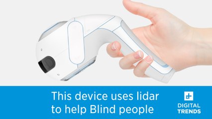 This device uses lidar to help Blind people navigate
