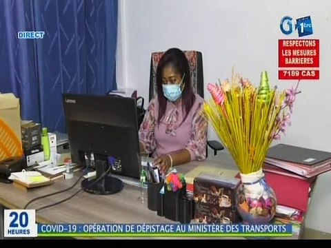 RTG - Covid-19 : dépistage des agents du ministère du transport