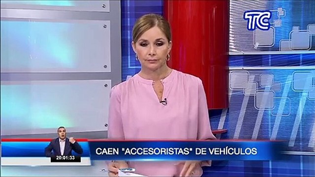 Tres hombres fueron detenidos por presuntamente robar accesorios vehiculares