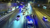 Zeytinburnu'ndaki zincirleme trafik kazasında 1'i ağır 4 kişi yaralandı - İSTANBUL
