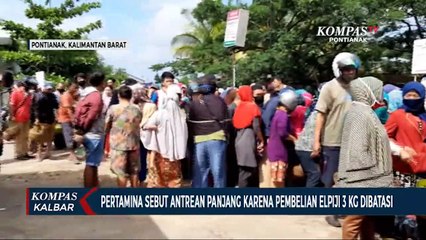 Pertamina Sebut Kelangkaan dan Antrean Terjadi karena Pembelian Elpiji 3 Kg Dibatasi
