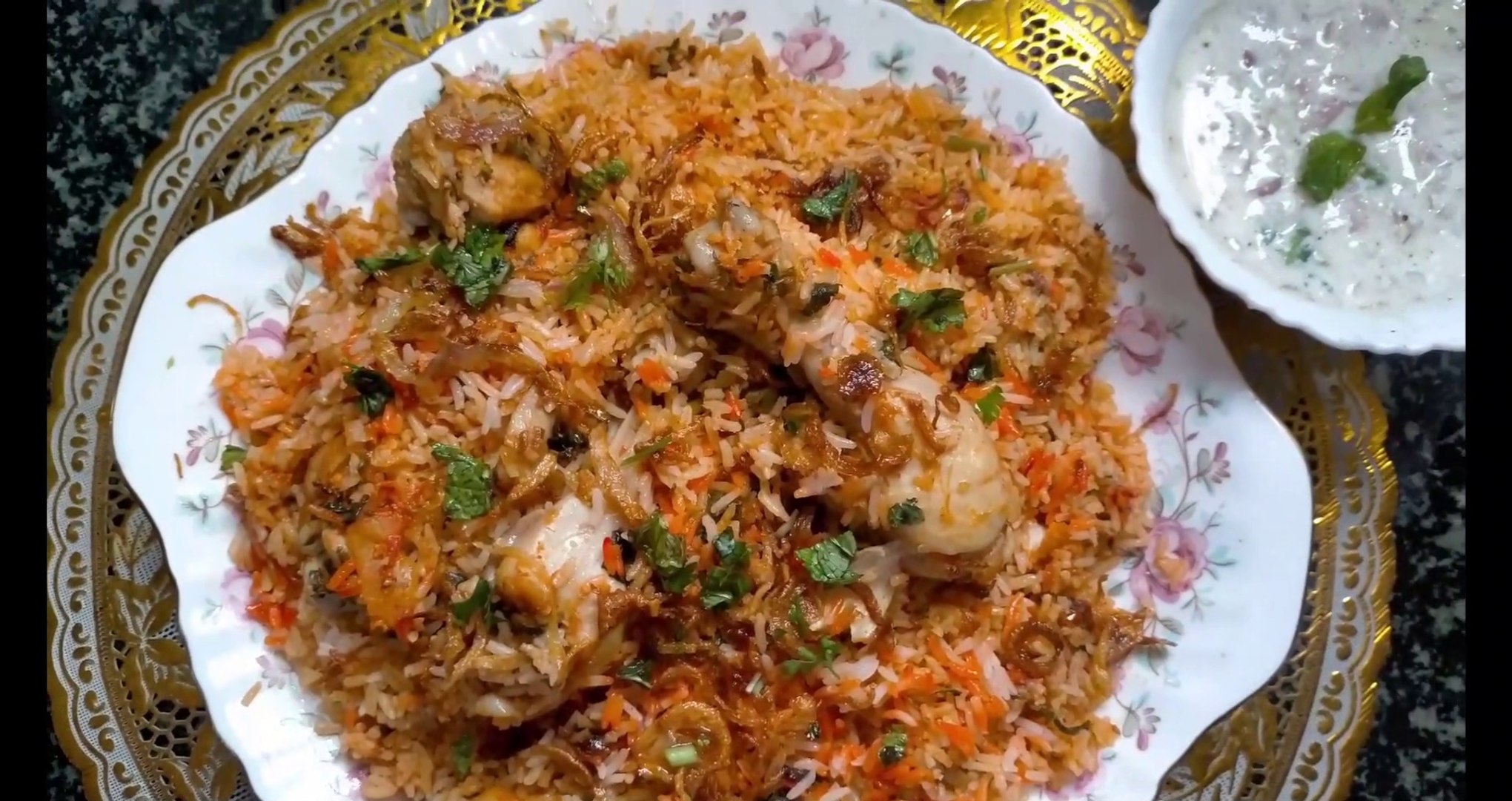 HOW TO MAKE BANGALORE STYLE CHICKEN BIRYANI