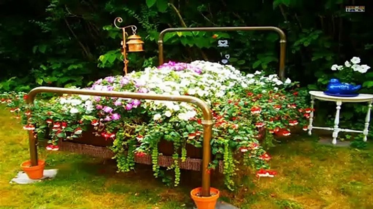 Best ideas! - Top 80 Ways To Recycle Your Old Furniture Into A Fairytale Garden