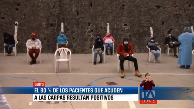 80% de pacientes que se hacen la prueba de COVID-19 resultan positivos