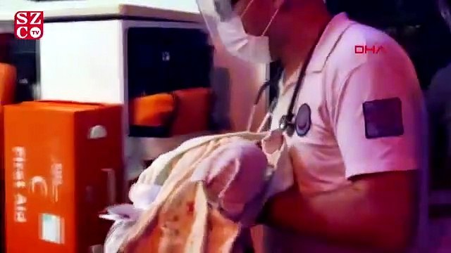 Bursa'da, kamyonet kasasında terk edilmiş 3 günlük bebek bulundu