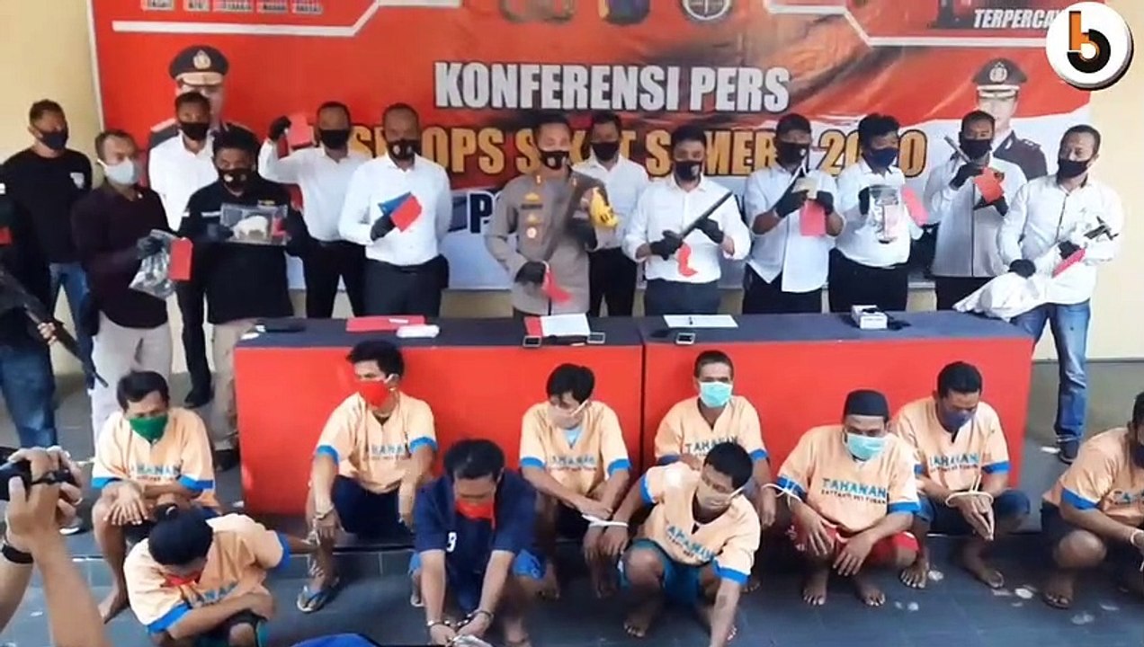 OPERASI SIKAT SEMERU 2020, POLRES TUBAN UNGKAP BELASAN KASUS