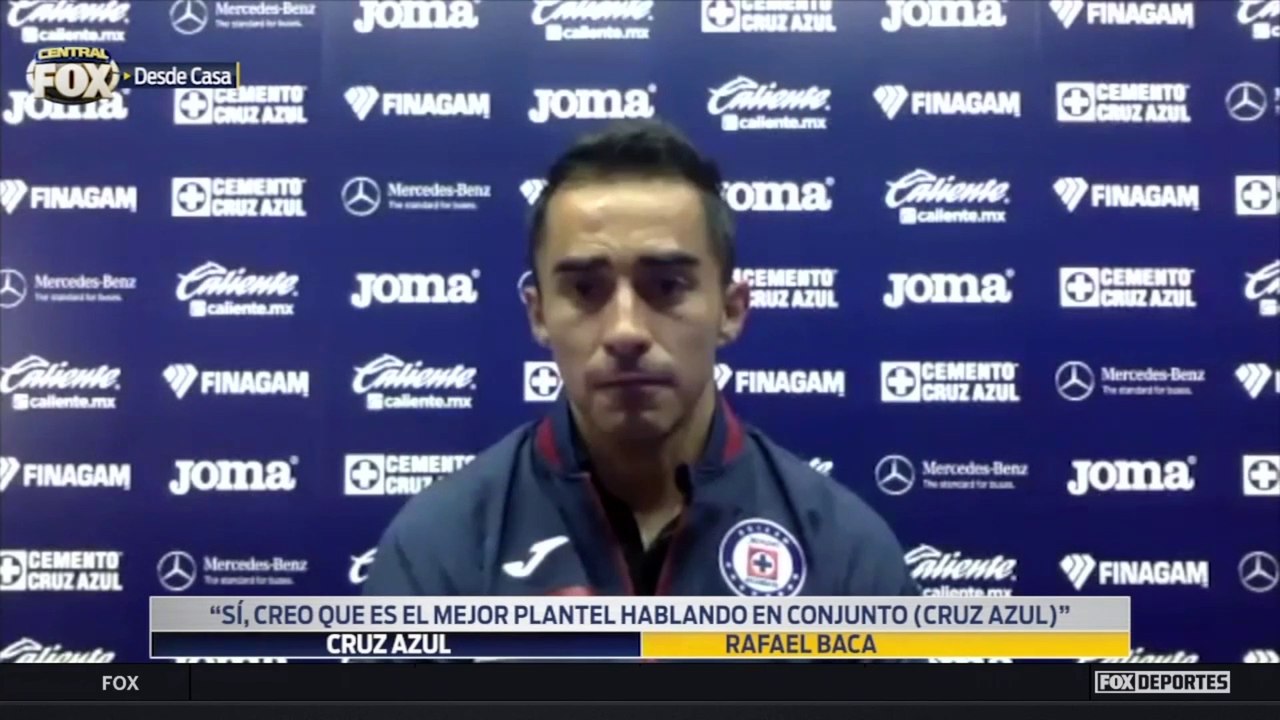 "Creo que es el mejor plantel (Cruz Azul)", Rafael Baca: Liga MX