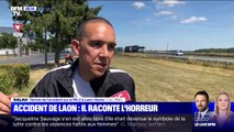 Témoin de l'accident de Laon, il a été un des premiers à intervenir pour venir en aide aux passagers du véhicule