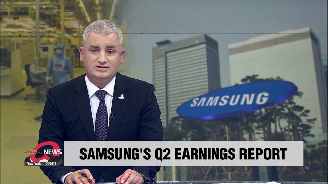 Samsung Electronics' Q2 earnings rose 23.48% y/y to US$ 6.8 bil. despite COVID-19