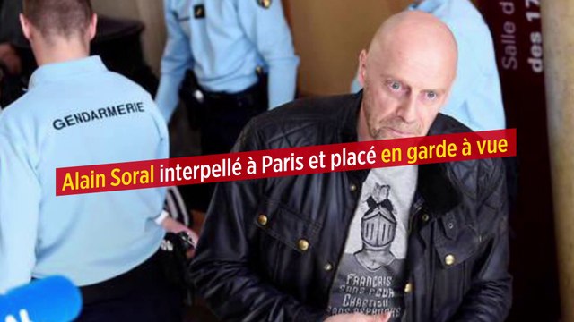 Alain Soral interpellé à Paris et placé en garde à vue