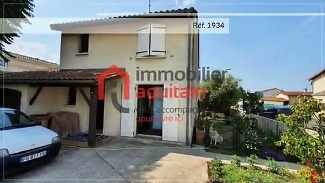 Libourne, maison 3 chambres, salon-séjour, jardin