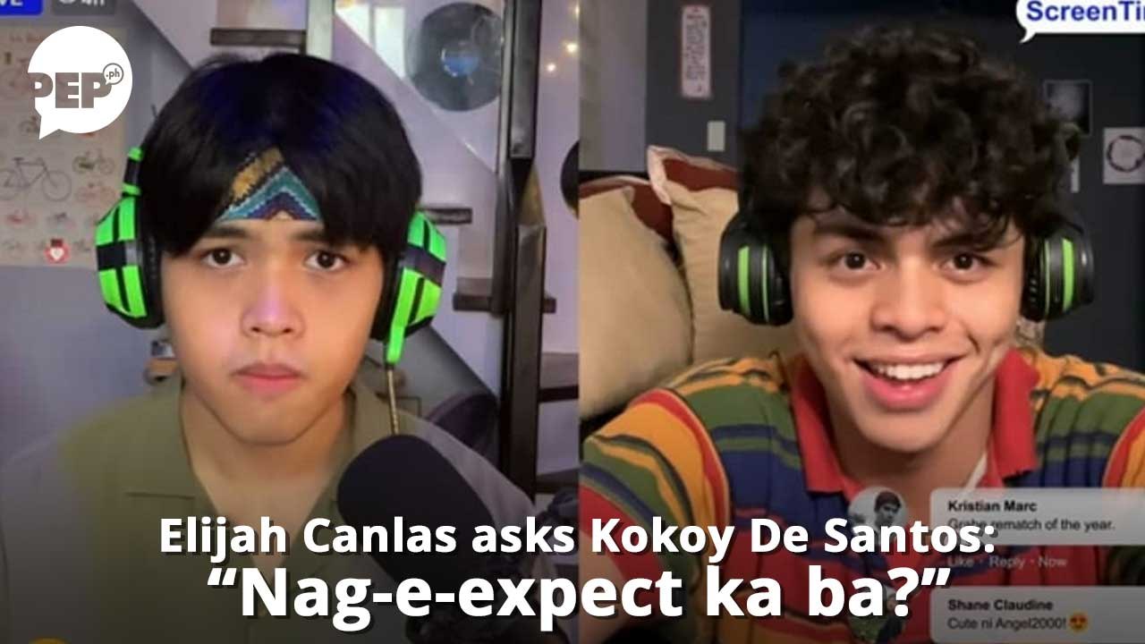 Elijah Canlas, tinanong si Kokoy De Santos: "Nag-e-expect ka ba?"